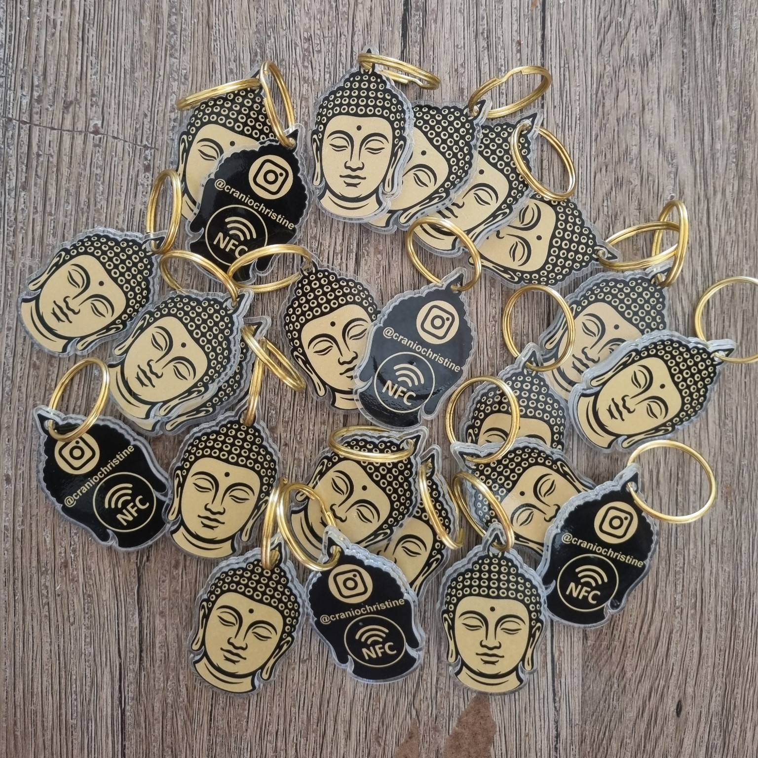 NFC-Schlüsselanhänger mit individuellem Design